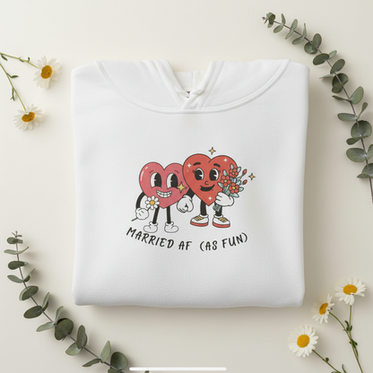 Married AF Hoodie Sweatshirt