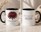 Personalised Birth Flower Mug with Name — Choose Your Birth Month - AlleyCrafters