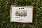 Personalised Wildflower Name Canvas Print — You're One in a Million - AlleyCrafters