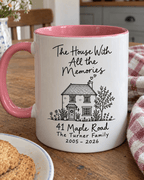 Personalised Family Home Mug – The House with All the Memories - #AlleyCrafters