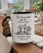 Personalised Family Home Mug – The House with All the Memories - #AlleyCrafters