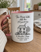 Personalised Family Home Mug – The House with All the Memories - #AlleyCrafters