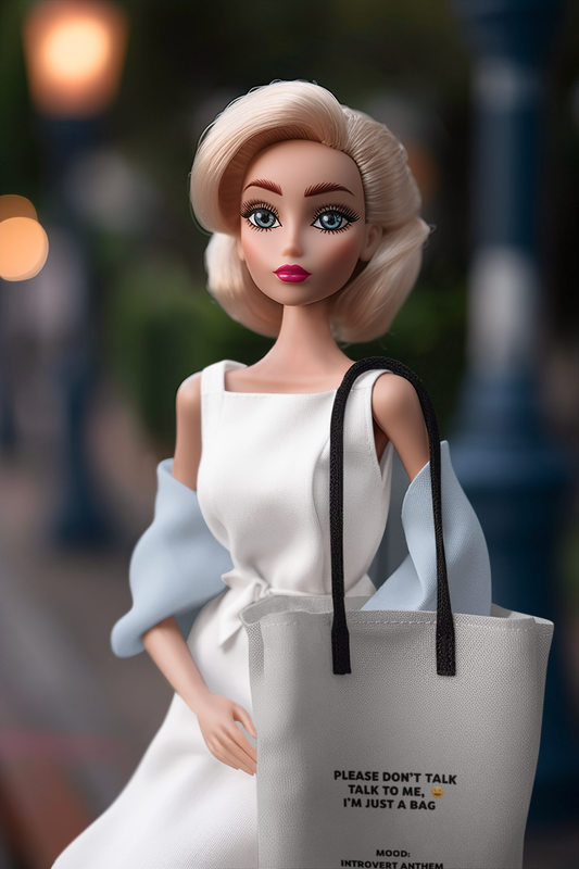 'Please Don't Talk' - Tote Bag