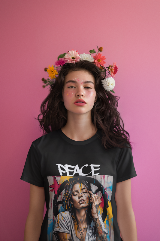 Graffiti Peace Urban Tee