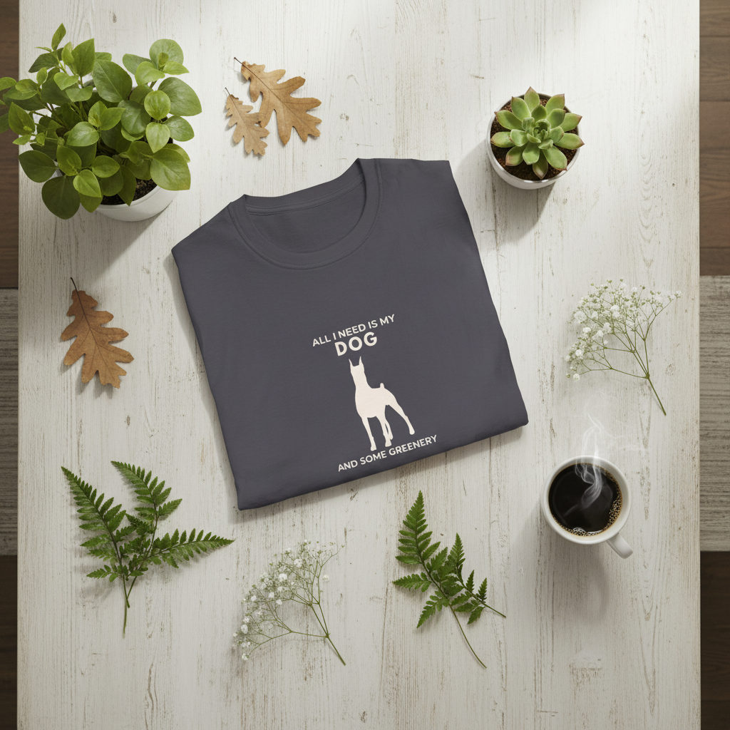 All I Need Is My Dog and Some Greenery