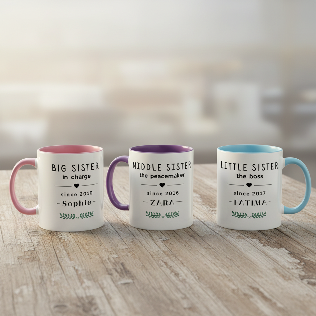 All Three Sister Mugs