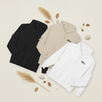 Alley. Minimalist Chest Logo Hoodie — Lightweight White Pullover - AlleyCrafters