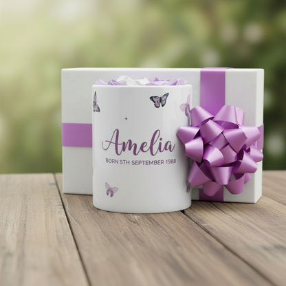 Amelia Birthday Mug Gift Wrapped