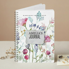 Amelia's premium studio journal mockup