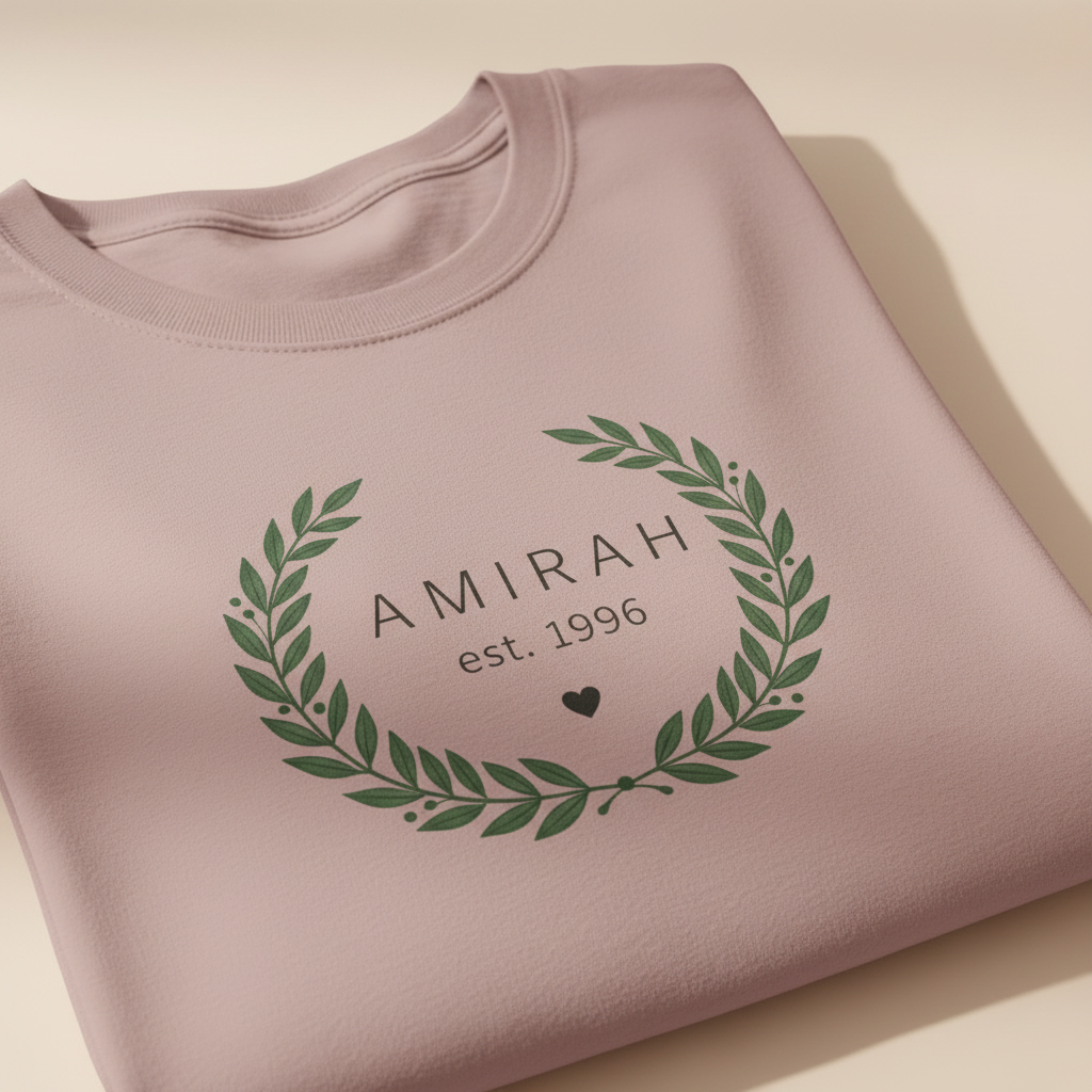 Amirah est. 1996 — Close up macro print