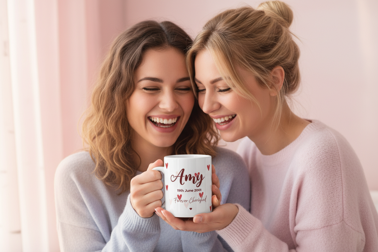Amy Heart Mug