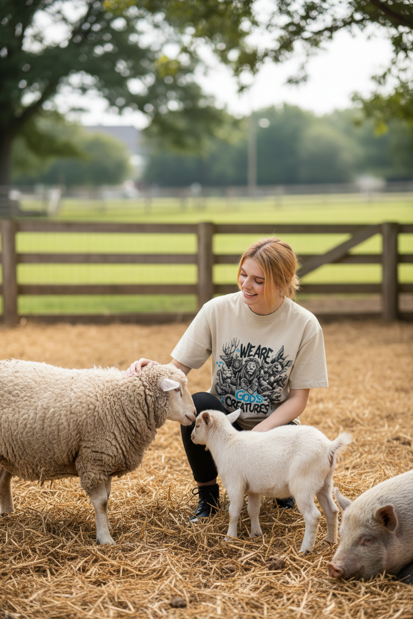 Animal sanctuary lifestyle