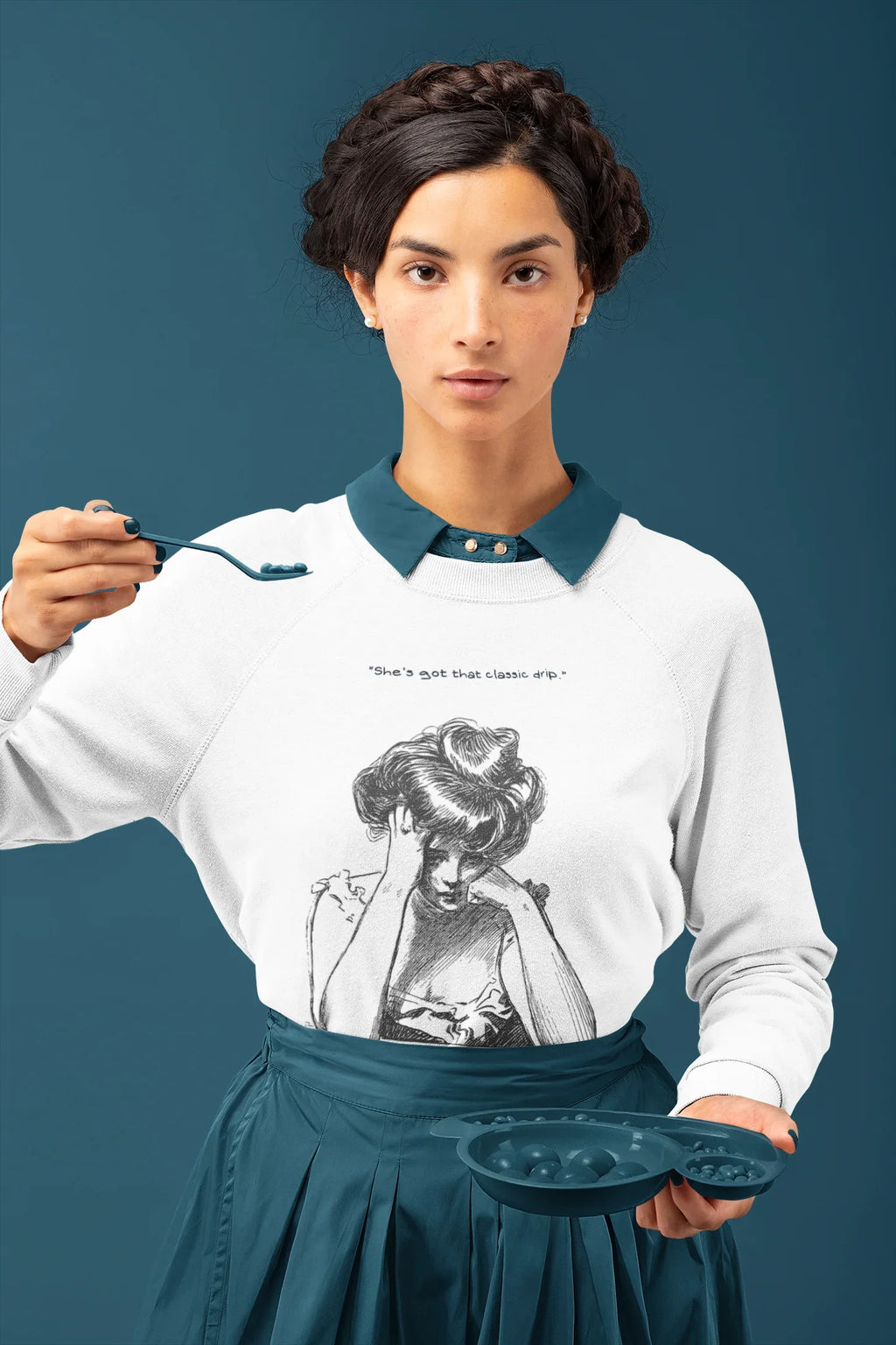 Sarcastic Woman Long Sleeve Tee - Alley Crafters