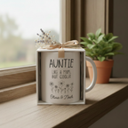 Auntie mug gift box