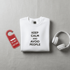 Custom Keep Calm and… Sweatshirt | Personalised Funny Gift - AlleyCrafters