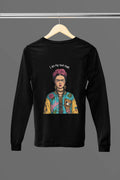 Long Sleeve Tee - 'i am my own muse' Empowering Statement Shirt - Alley Crafters