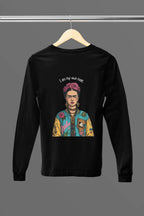 Long Sleeve Tee - 'i am my own muse' Empowering Statement Shirt - Alley Crafters