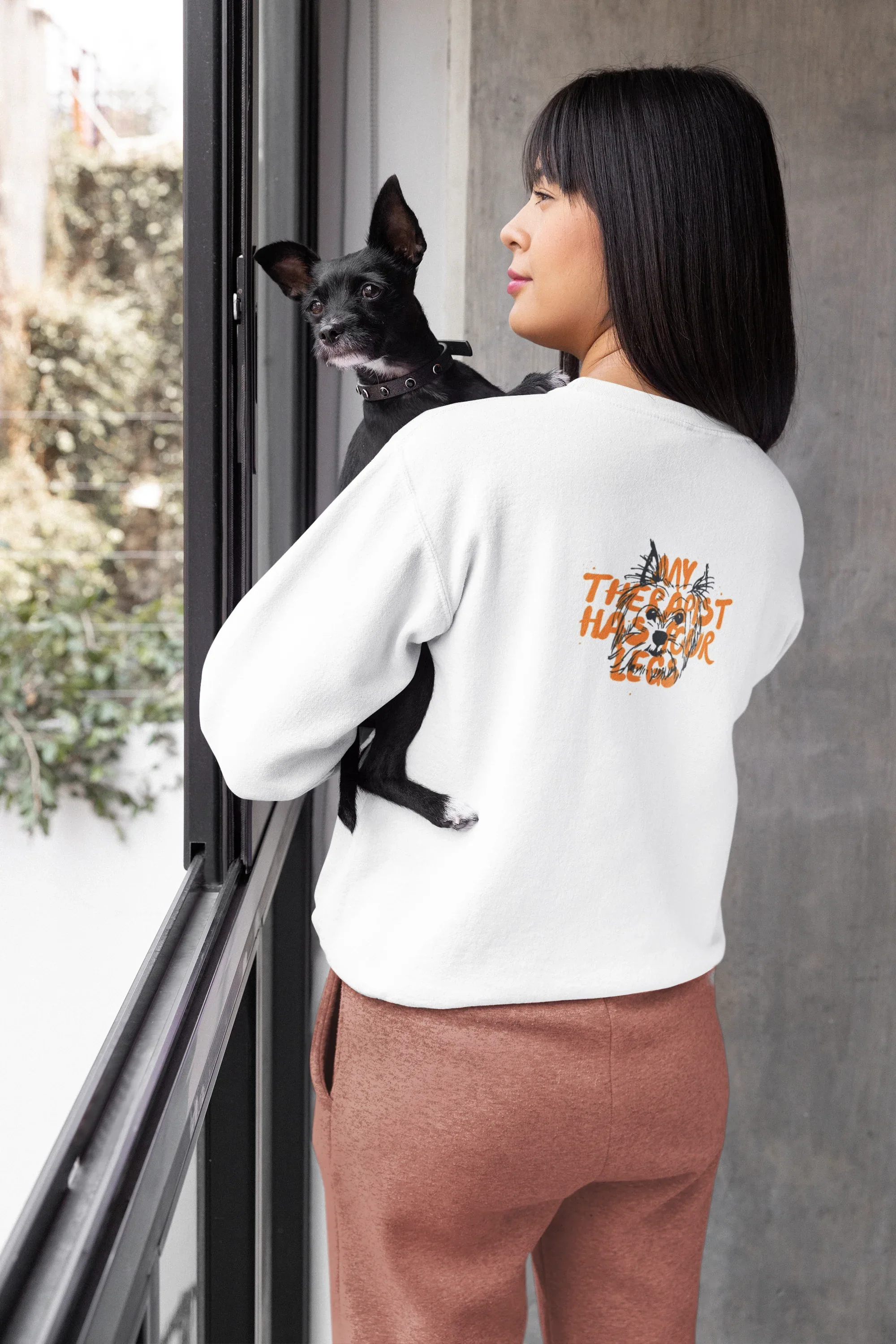 My Therapist Has Four Legs Sweatshirt - Alley Crafters