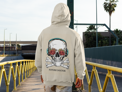 Skull Roses Hoodie Unisexx