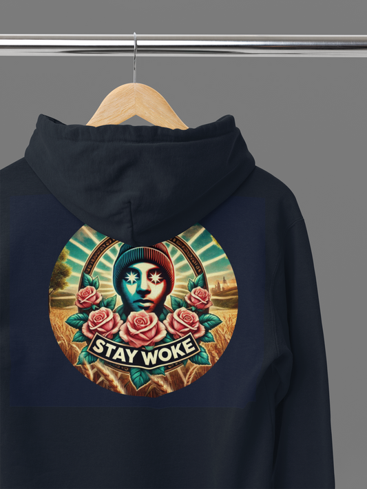 Hooded Sweatshirt - 'Stay Woke'