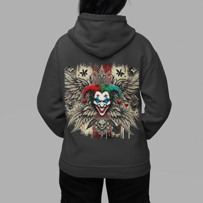 Hoodie - Joker Graphic Print for Fans of Villains