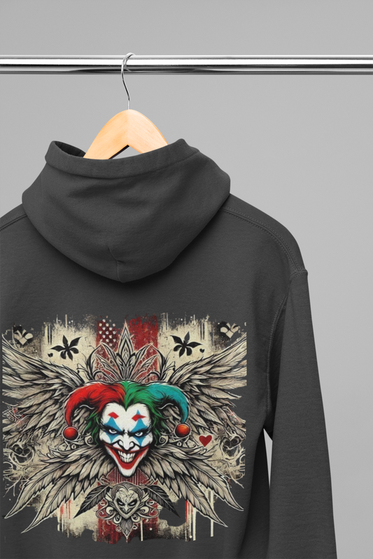 Hoodie - Joker Graphic Print for Fans of Villains
