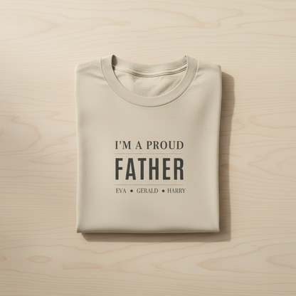 Beige tee - flat lay