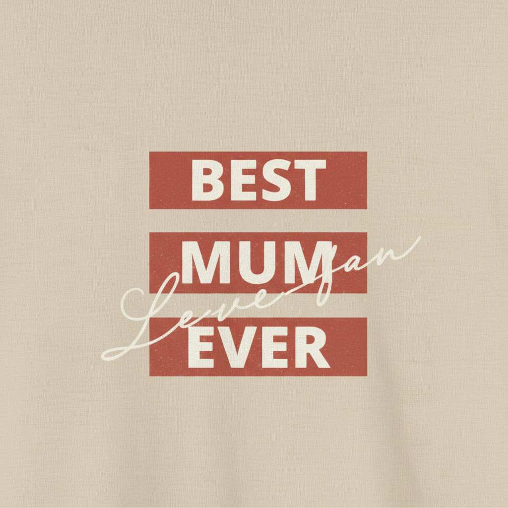 Beige Tee Zoomed Product Shot