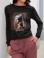 Long Sleeve Tee - Pearl Game Strong Design - Alley Crafters