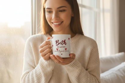 Beth Heart Mug