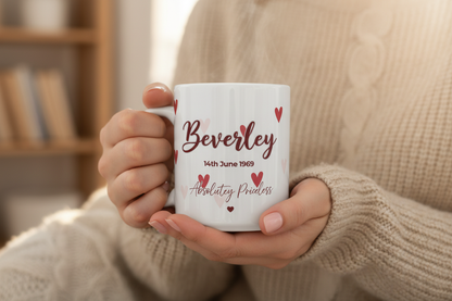Beverley Heart Mug