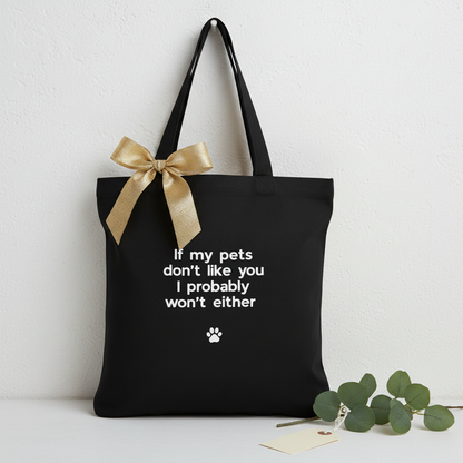 Black Bag Gold Bow Minimal