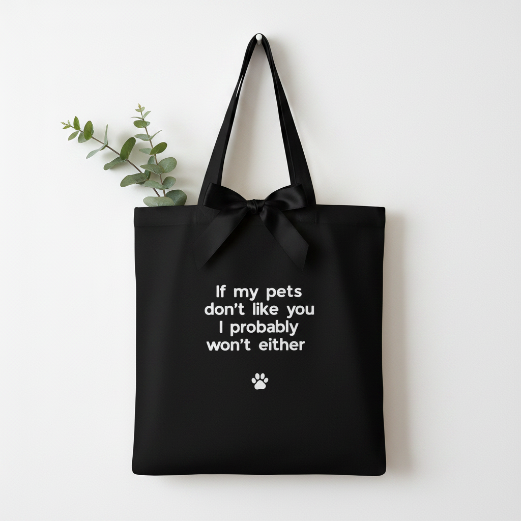 Black Bag Satin Bow Minimal