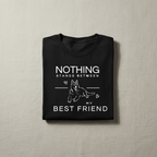 Black Cat Tee Folded