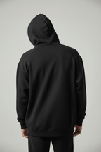 Alley. Minimalist Chest Logo Hoodie — Lightweight White Pullover - AlleyCrafters