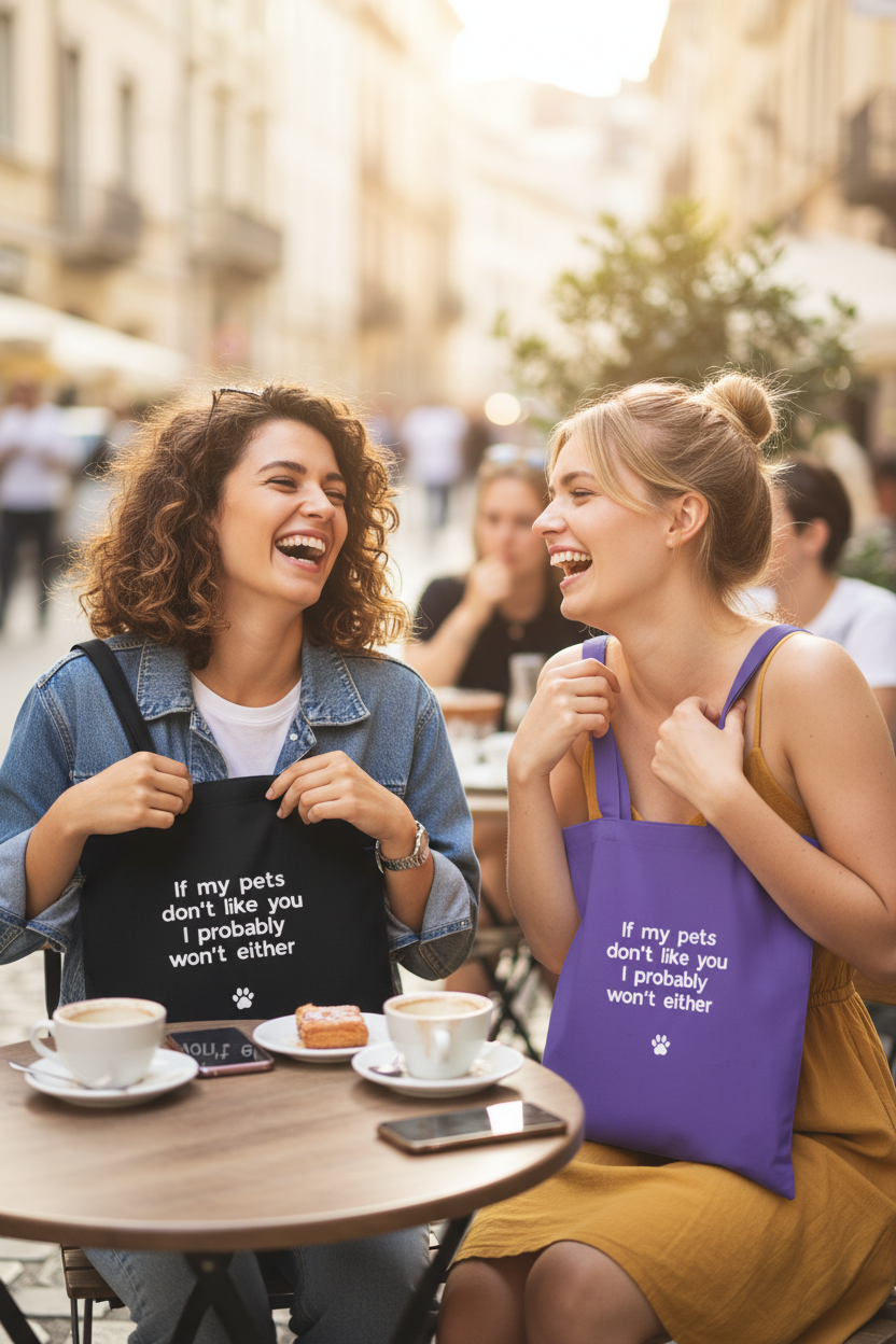 Black & Purple Friends Café UGC