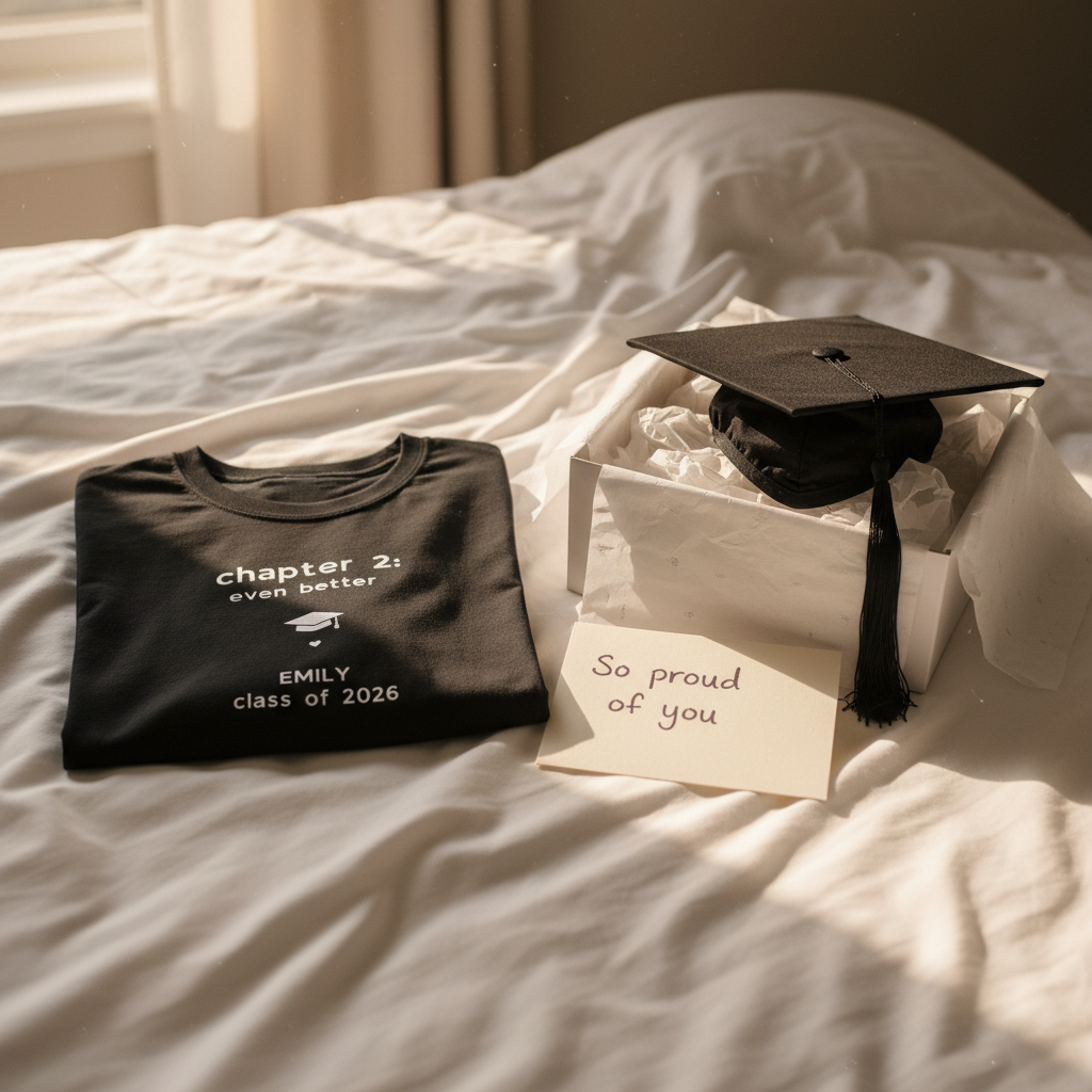 Black tee — bedroom unboxing