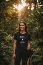 Black tee — botanical garden