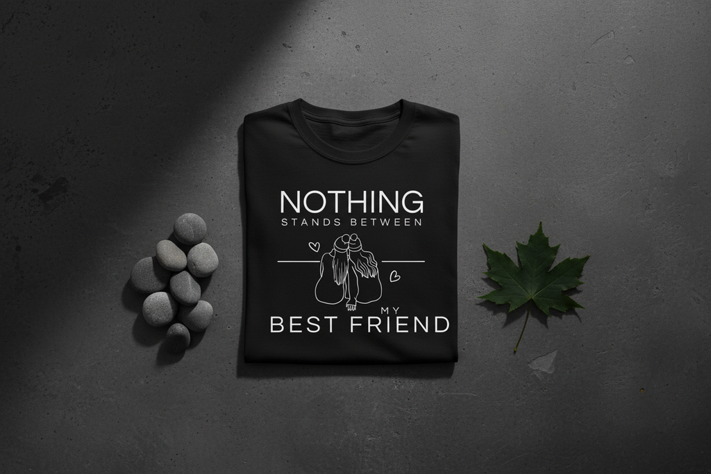 Black Tee Dark Minimalist