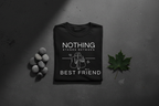 Black Tee Dark Minimalist