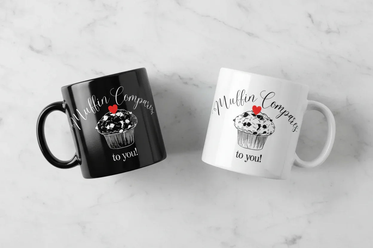 Muffin Compares Mug | Cute Coffee Lover Gift | 11oz Ceramic Mug - AlleyCrafters