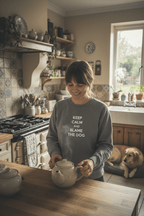 Custom Keep Calm and… Sweatshirt | Personalised Funny Gift - AlleyCrafters