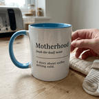 Funny Motherhood Mug – A Story About Coffee Getting Cold, 11oz - #AlleyCrafters