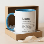 Personalised Mum Photo Mug – Funny Mum Definition Gift - #AlleyCrafters