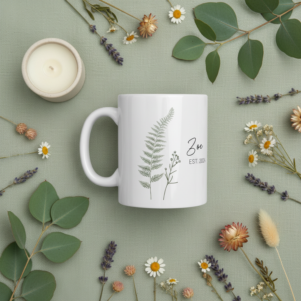 Botanical Flat Lay