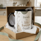 Personalised Friendship Mug – Friends for Life, Forever Friends - #AlleyCrafters