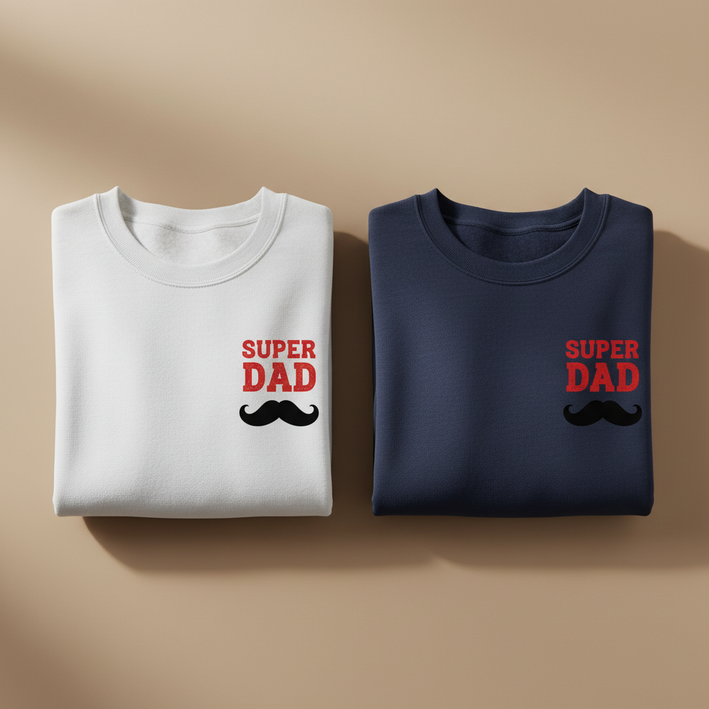 Both colours flat lay