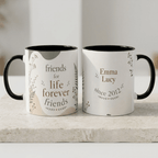 Personalised Friendship Mug – Friends for Life, Forever Friends - #AlleyCrafters