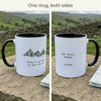 Mountain Hiking Mug – Ready to Go Where My Feet Take Me - #AlleyCrafters