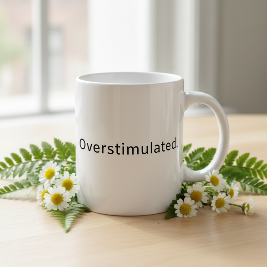 Both sides on outer surface with ferns